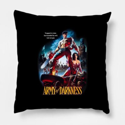 Army Of Darkness Throw Pillow Official Army Merch