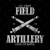 Us Army Field Artillery Distressed Phone Case Official Army Merch