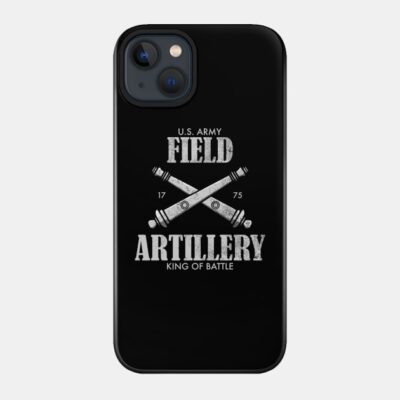 Us Army Field Artillery Distressed Phone Case Official Army Merch