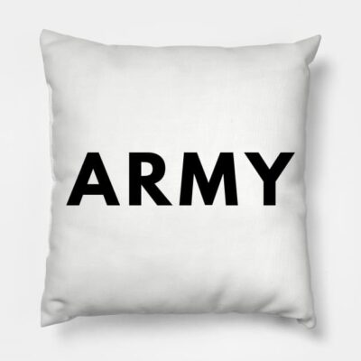 Army Throw Pillow Official Army Merch