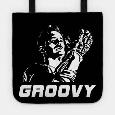 Army Of Darkness Groovy Ash Williams Bruce Campbel Tote Official Army Merch