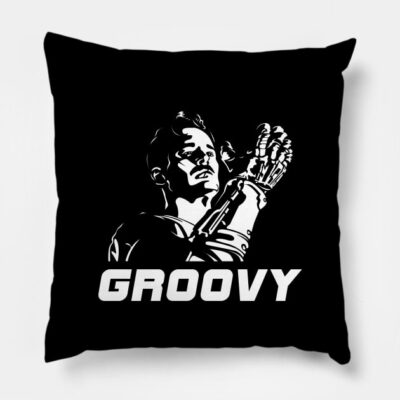 Army Of Darkness Groovy Ash Williams Bruce Campbel Throw Pillow Official Army Merch