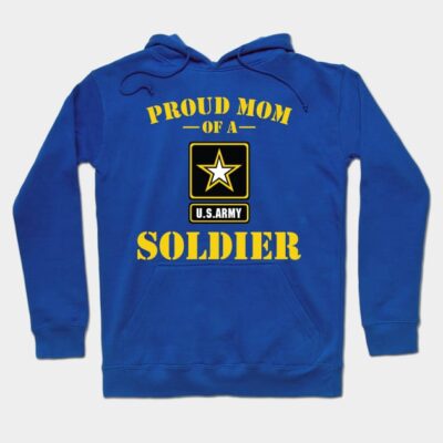 Proud Mom Of Us Army Soldier Hoodie Official Army Merch