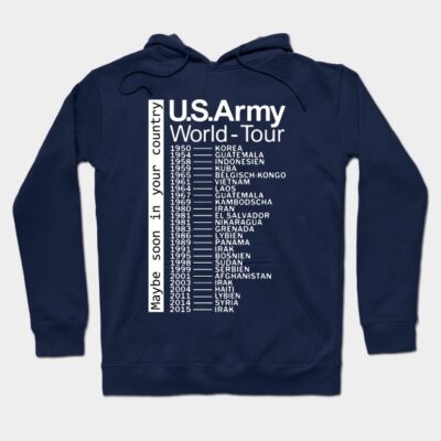 The Us Army World Tour Hoodie Official Army Merch