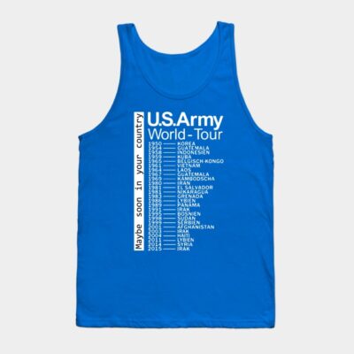 The Us Army World Tour Tank Top Official Army Merch