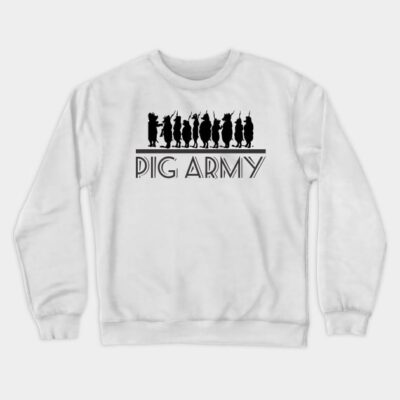 Pig Army Crewneck Sweatshirt Official Army Merch