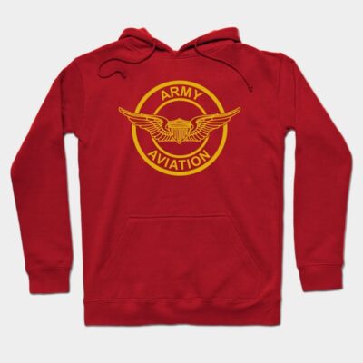 Army Aviator Wings Patch Hoodie Official Army Merch