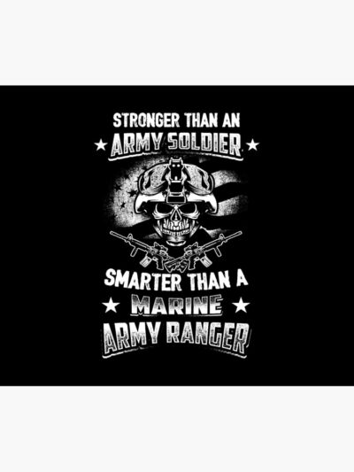 Smarter Than A Marine Army Ranger Tapestry Official Army Merch