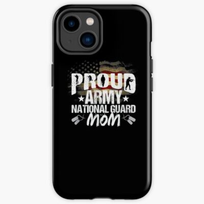 Proud Army National Guard Mom Veteran On 4Th July Iphone Case Official Army Merch