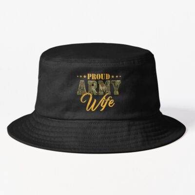 Proud Army Wife  Military Bucket Hat Official Army Merch