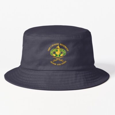 Army - 3Rd Cavalry Regiment Dui - Blood And Steel Bucket Hat Official Army Merch