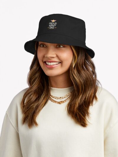 Proud Army Dad Bucket Hat Official Army Merch