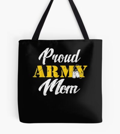 Family 365 Proud Army Mom Gift Mother Us Army Tote Bag Official Army Merch