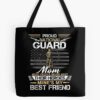 Proud Army National Guard Mom Flag U S Tote Bag Official Army Merch