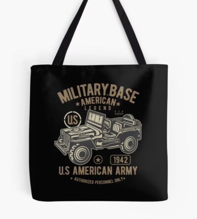 American Army Jeep Tote Bag Official Army Merch