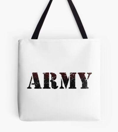 Army Usa Army Retro Tote Bag Official Army Merch