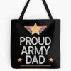 Proud Army Dad Tote Bag Official Army Merch