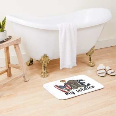 Veteran Soldier Bath Mat Official Army Merch