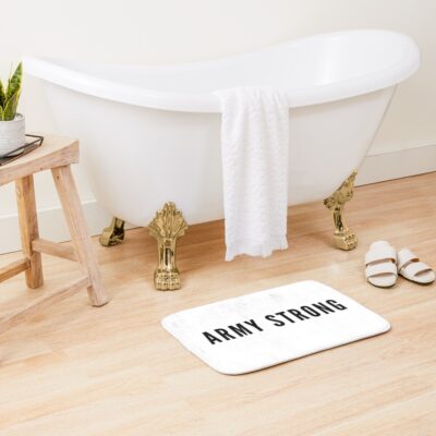 Army Strong Bath Mat Official Army Merch