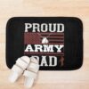 Proud Army Dad Bath Mat Official Army Merch