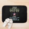 Proud Army Mom I Once Protected Her Camouflage Graphics Army Bath Mat Official Army Merch