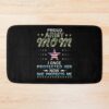 Proud Army Mom I Once Protected Her Camouflage Graphics Army Bath Mat Official Army Merch