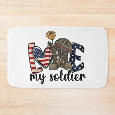 Veteran Soldier Bath Mat Official Army Merch