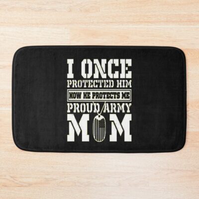 Army Mom Bath Mat Official Army Merch