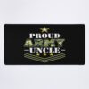 Proud Army Uncle Tshirt Military Gift Mouse Pad Official Army Merch