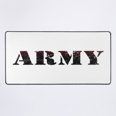 Army Usa Army Retro Mouse Pad Official Army Merch