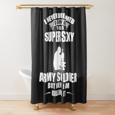 Shower Curtain Official Army Merch