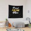 Family 365 Proud Army Mom Gift Mother Us Army Tapestry Official Army Merch